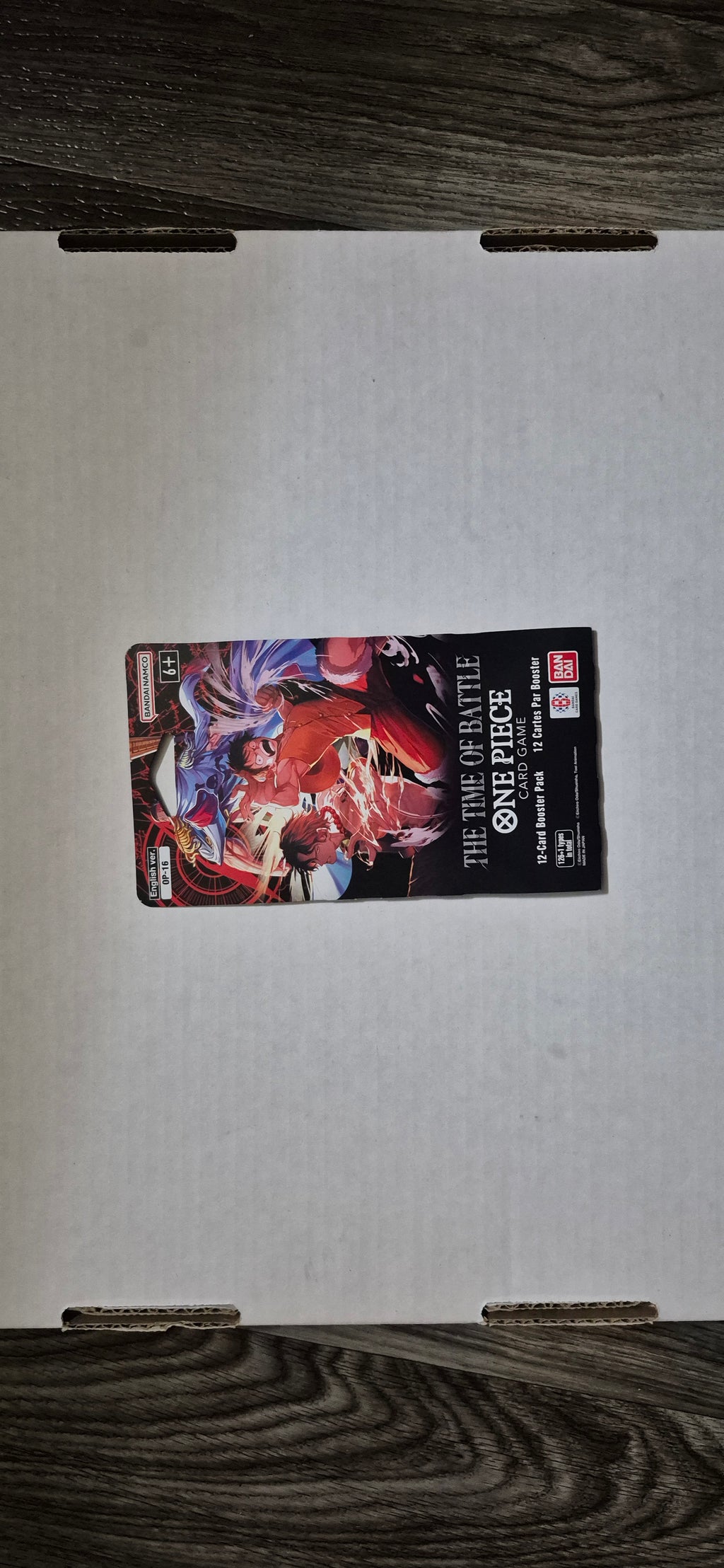 The Time of Battle Sleeved Booster Pack - The Time of Battle (OP16)