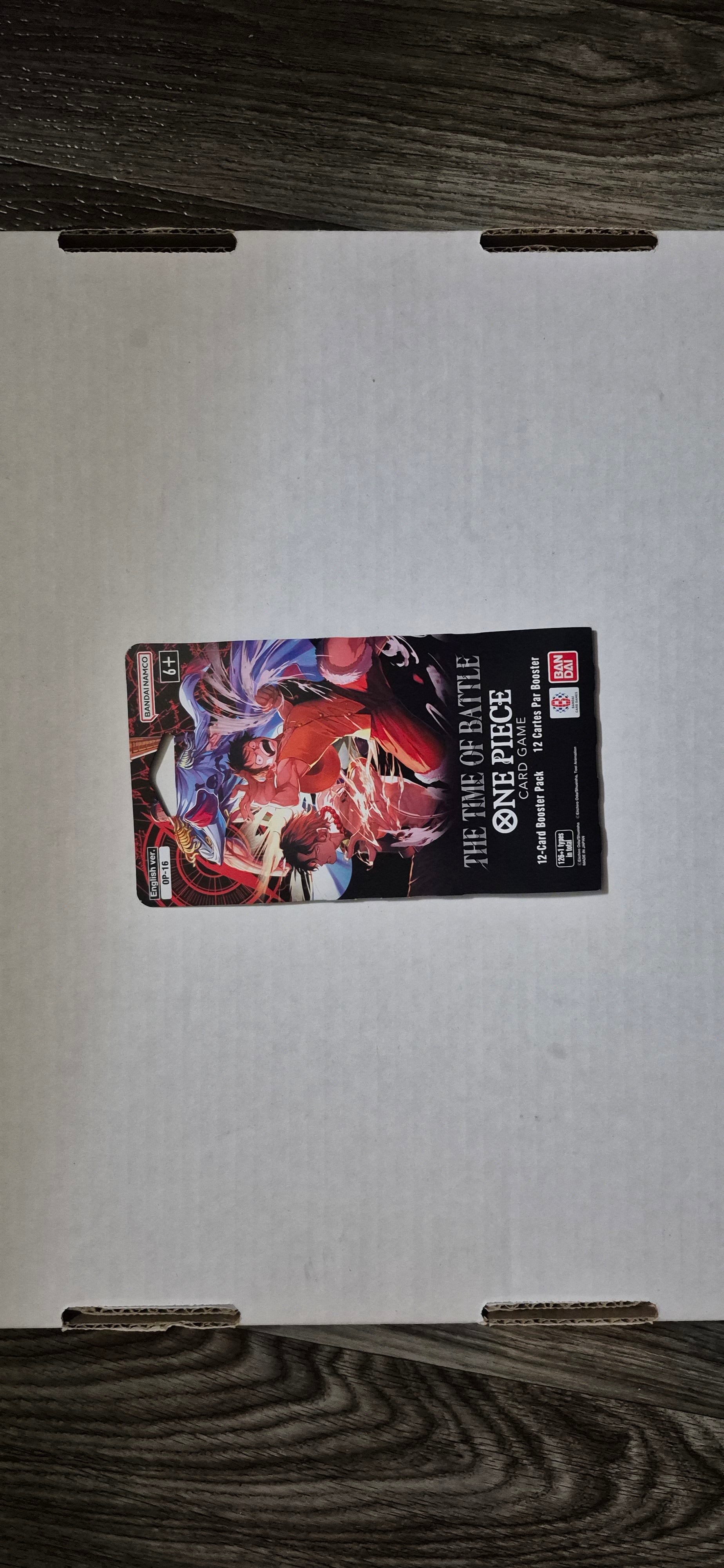 The Time of Battle Sleeved Booster Pack - The Time of Battle (OP16)