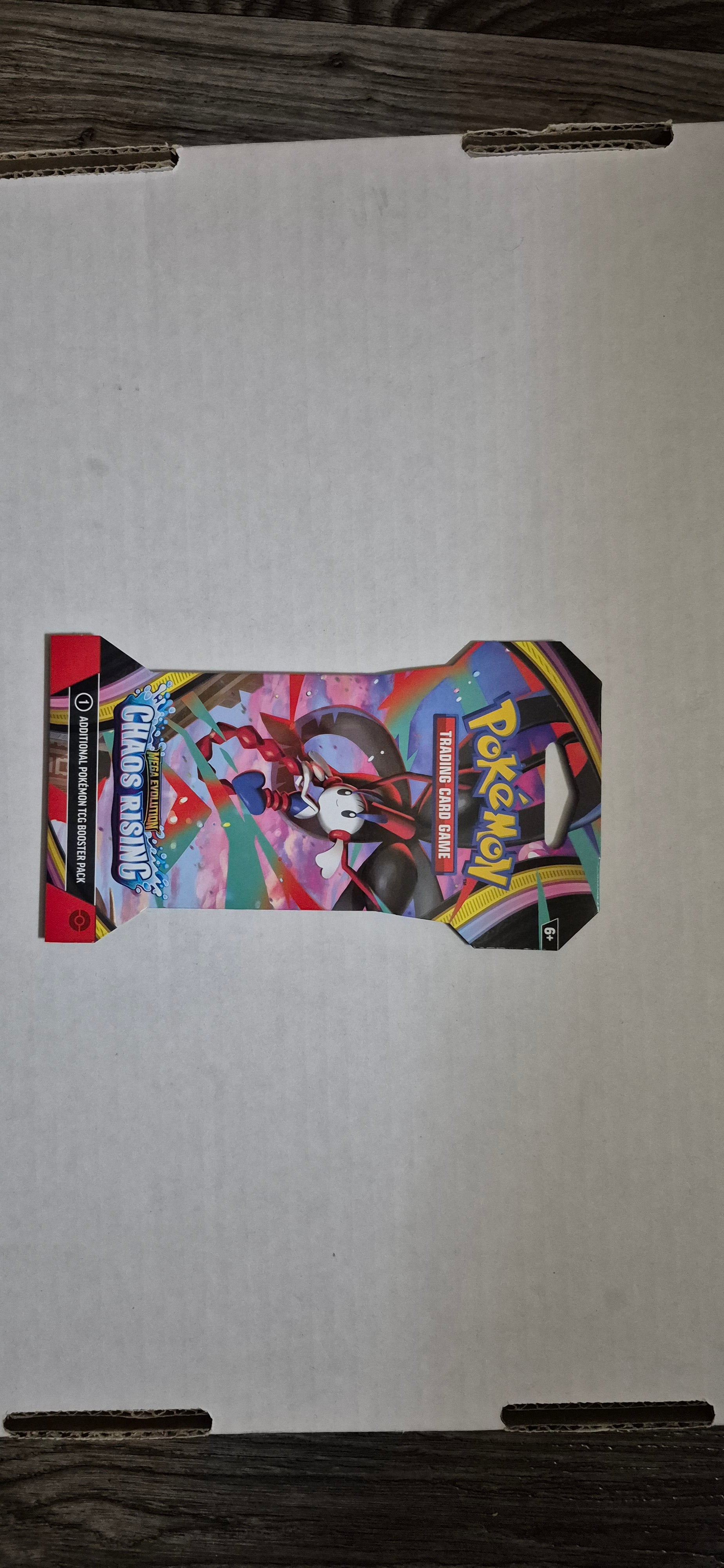 Chaos Rising Sleeved Booster Pack - ME04: Chaos Rising (CRI)