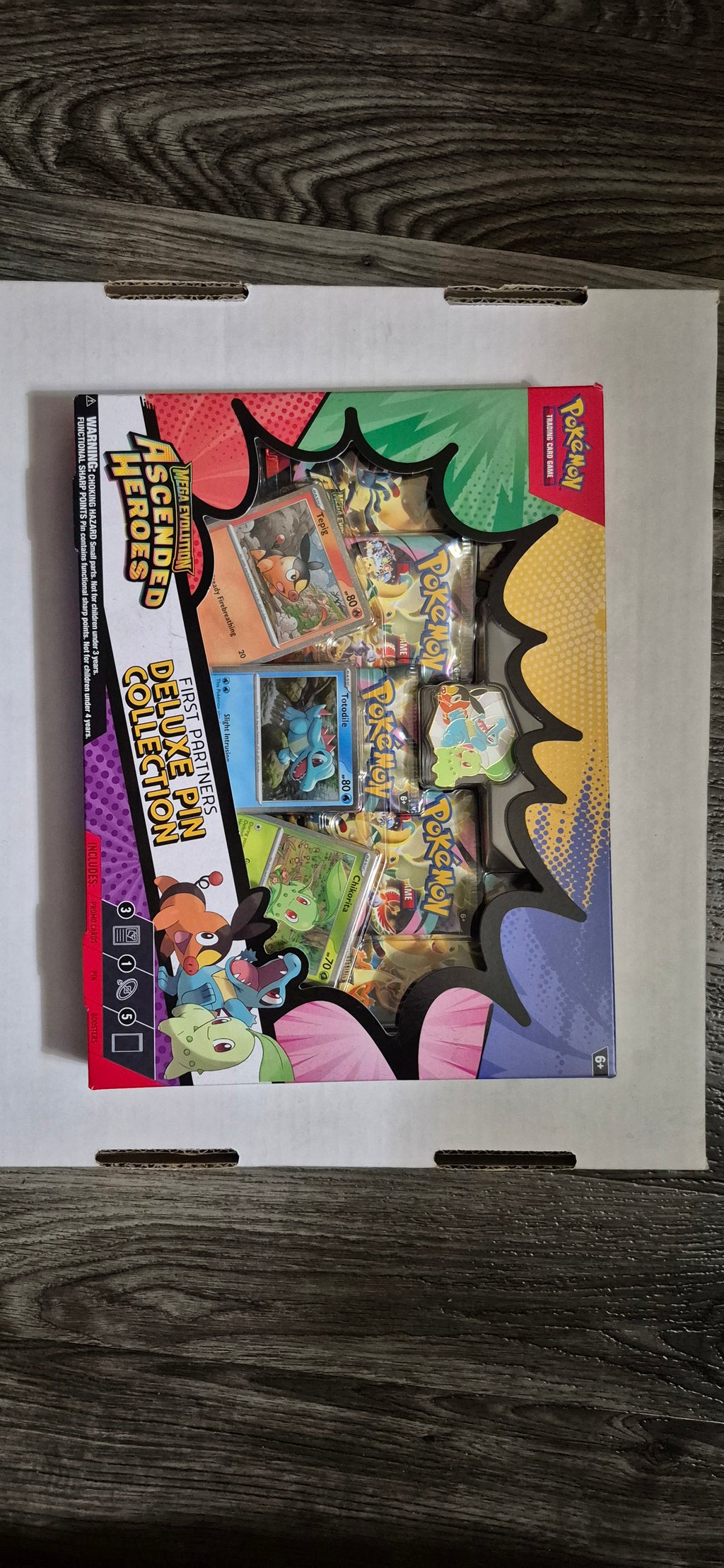 Ascended Heroes First Partners Deluxe Pin Collection - ME: Ascended Heroes (ASC)